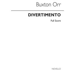 C.W. Buxton Orr: Divertimento For Brass Quintet (Score)