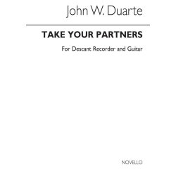 Duarte: Take Your Partners for Descant Recorder and Guitar