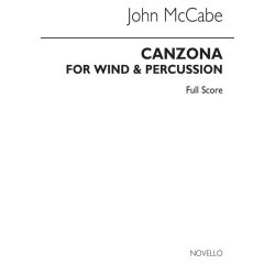 McCabe: Canzona For Wind &amp; Percussion (Score)