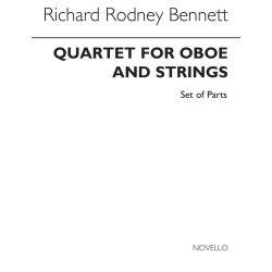 RR Bennett: Quartet For Oboe and Strings (Parts)