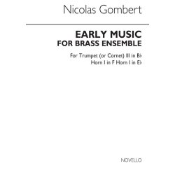 Lawson: Early Music For Brass Ensemble (Trumpet 3/Horn 1 in Eb or F)