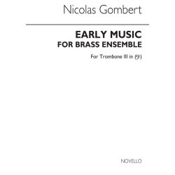 Lawson: Early Music For Brass Ensemble Tbn 3 Bc