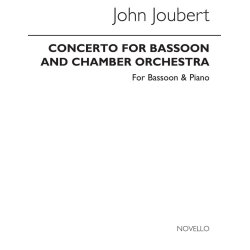 Joubert: Concerto For Bassoon (With Piano Reduction)