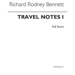 RR Bennett: Travel Notes for String Quartet - Book 1