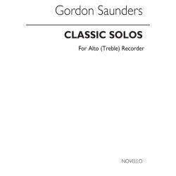 Saunders: Classical Solos for Treble Recorder