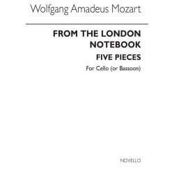 Mozart: From The London Notebook (Cello and Bassoon Part)