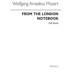 Mozart: From The London Notebook (Score)