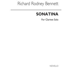 Richard Rodney Bennett:: Sonatina For Clarinet Solo