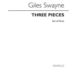 Swayne: Three Pieces For String Quartet (Parts)
