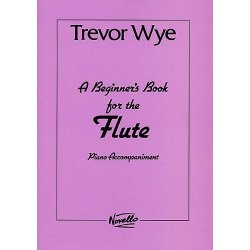 A Beginners Book For The Flute Piano Accompaniments Parts 1 And 2