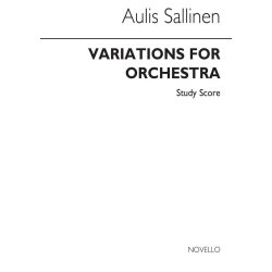 Sallinen: Variations For Orchestra (Study Score)