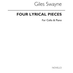 Swayne: Four Lyrical Pieces for Cello and Piano