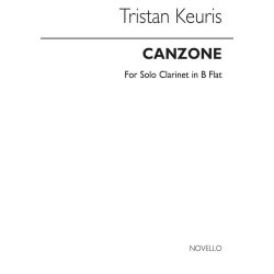 Tristan Keuris: Canzone For Clarinet Solo