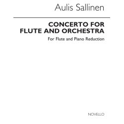 Aulis Sallinen: Concerto For Flute And Orchestra (Piano Reduction)