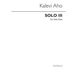 Kalevi Aho: Solo III for flute