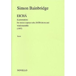 Simon Bainbridge: Eicha (Study Score)