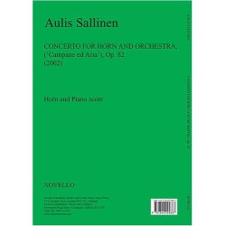 Aulis Sallinen: Horn Concerto (Horn/Piano Reduction)