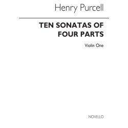 Henry Purcell: 10 Sonatas Of Four Parts For Violin 1 (Sonatas I-IV)
