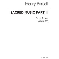 Purcell Society Volume 14 - Sacred Music Part 2 Nine Anthems