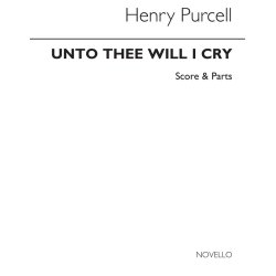 PURCELL HENRY UNTO THEE WILL I CRY (PIKE) SATB STR INST SCORE & PARTS