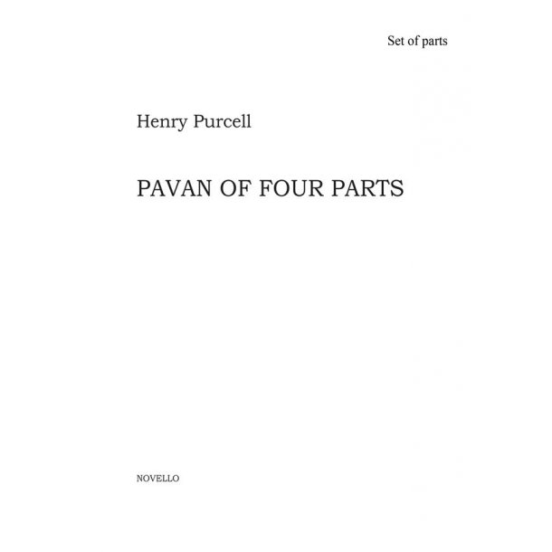 Henry Purcell: Pavan Of Four Parts (Parts)