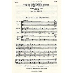 Matyas Seiber: Three Nonsense Songs