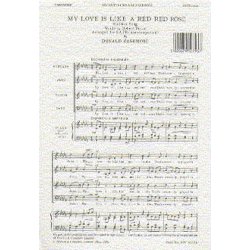My Love Is Like A Red Red Rose (SATB)
