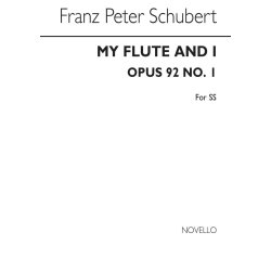 Schubert My Flute And I (German/English) Unis
