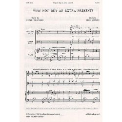 Sammes: Why Not Buy An Extra Present? For SATB