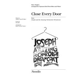 Andrew Lloyd Webber/Tim Rice: Close Every Door (SATB/Piano)