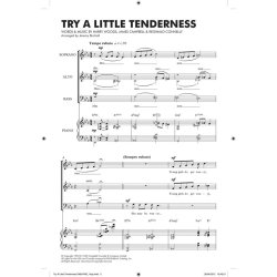 Otis Redding: Try A Little Tenderness (SAB/Piano)