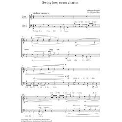 Traditional: Swing Low, Sweet Chariot (Novello Barbershop)