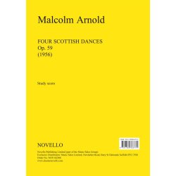 Malcolm Arnold: Four Scottish Dances - Study Score