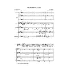 Patrick Hawes: The Last Rose of Summer (Score/Parts)