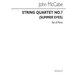 John McCabe: String Quartet No.7 - Summer Eves (Parts)