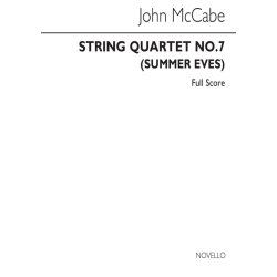 John McCabe: String Quartet No.7 - Summer Eves (Score)