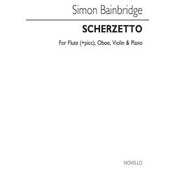 Simon Bainbridge: Scherzetto - Score And Parts