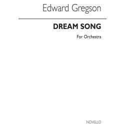 Edward Gregson: Dream Song (Score)