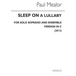 Paul Mealor: Sleep On (Vocal Score)