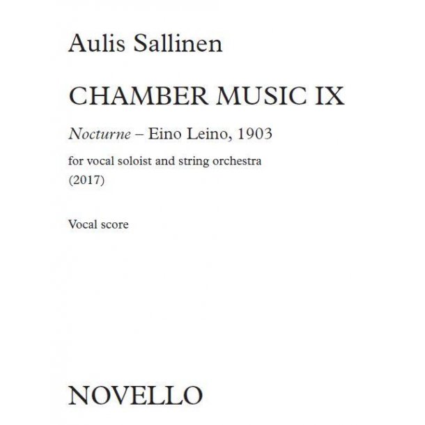 Aulis Sallinen: Chamber Music IX