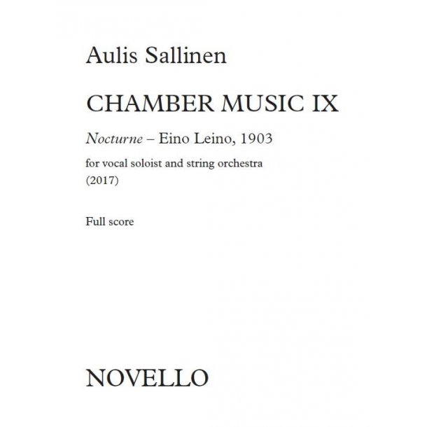 Aulis Sallinen: Chamber Music IX &ldquo;Nocturne&ldquo;