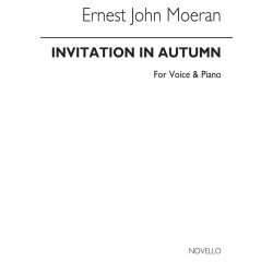 Moeran: Invitation In Autumn In G for High Voice with Piano acc.