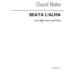 David Blake: Beata L'alma for Soprano and Piano