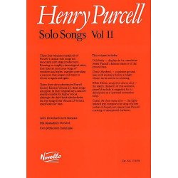 Henry Purcell: Solo Songs Volume II
