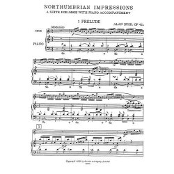 Alan Bush: Northumbrian Impressions for Oboe and Piano