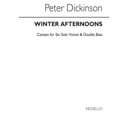 Dickinson: Winter Afternoons for AATTBB Chorus and Double Bass