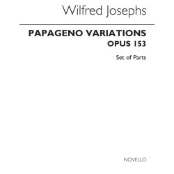 Josephs: Papageno Variations Op.153 (Bass Clarienet Parts)