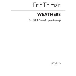 Thiman, E Weathers Ssa/Piano (For Rehearsal Only)