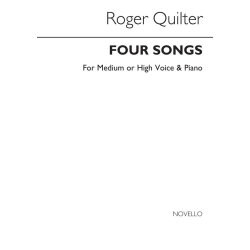 Roger Quilter: Four Songs Of Mirza Schaffy (Medium/High Voice)