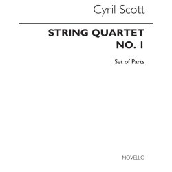 Scott: String Quartet No.1 (Parts)